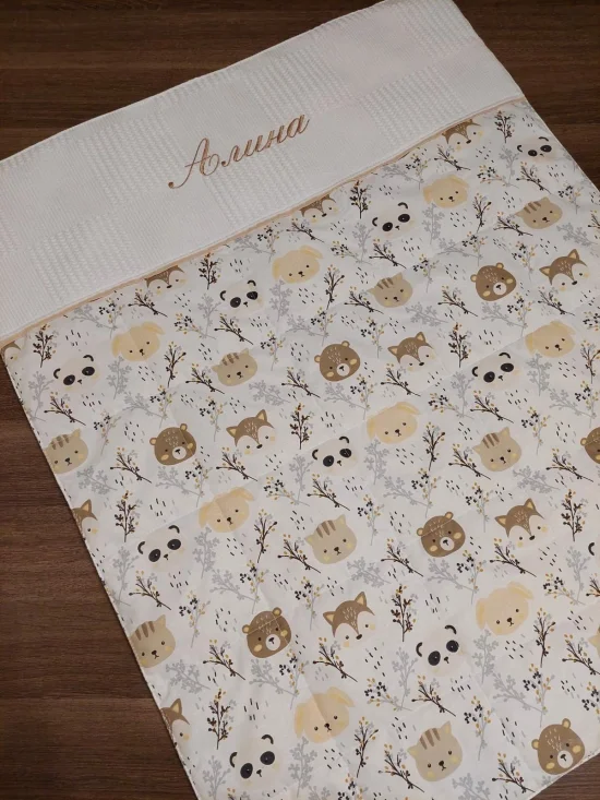 Бебешки одеяла Персонализирано одеяло ГОРСКИ ЖИВОТНИ