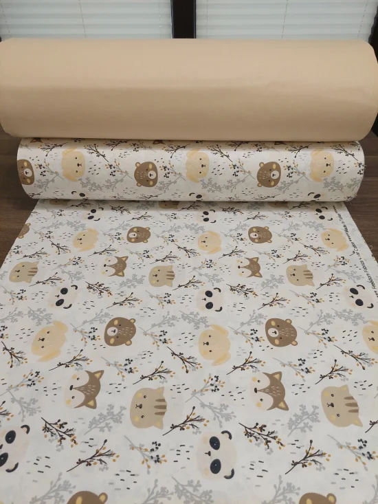 Ранфорс Плат БЕЖОВО дюс, ранфорс