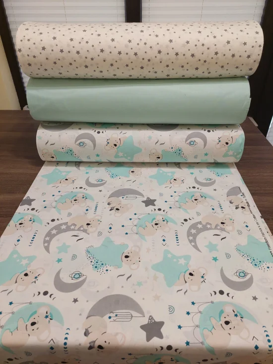 Ранфорс Плат СВЕТЛА МЕНТА дюс, ранфорс