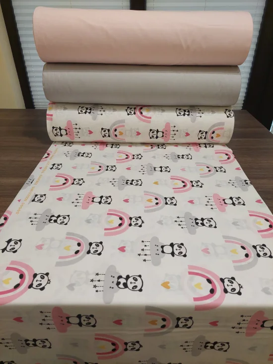 Ранфорс Плат СВЕТЛО РОЗОВО дюс, ранфорс