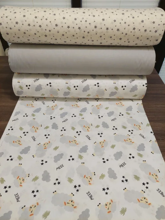 Ранфорс плат СВЕТЛО СИВО дюс, ранфорс