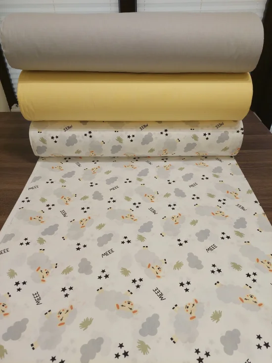 Ранфорс Плат СВЕТЛО ЖЪЛТО дюс, ранфорс